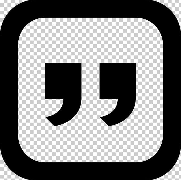Computer Icons Quotation Social Media Symbol PNG, Clipart, Area, Black And White, Brand, Computer Icons, Encapsulated Postscript Free PNG Download