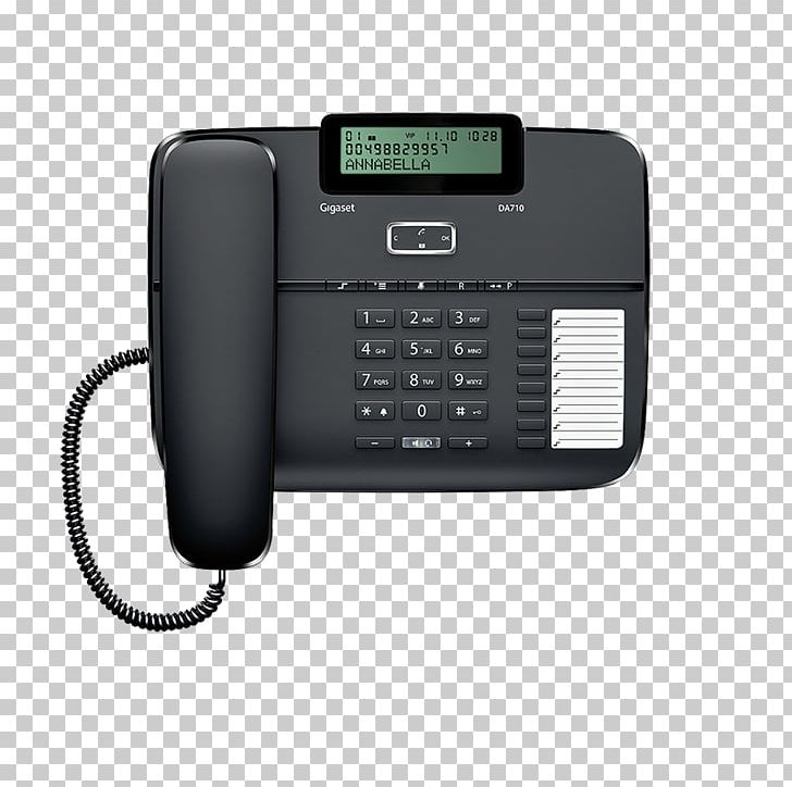 Gigaset Communications Telephone Answering Machines Gigaset DA810A Voice Over IP PNG, Clipart, Analog Signal, Analog Telephone Adapter, Answering Machines, Corded Phone, Cordless Telephone Free PNG Download