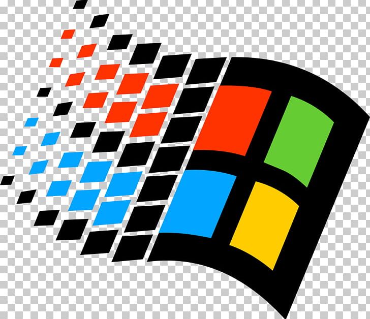 Windows 95 Microsoft Windows Microsoft Corporation Windows 98 PNG, Clipart, Area, Brand, Graphic Design, Line, Logo Free PNG Download