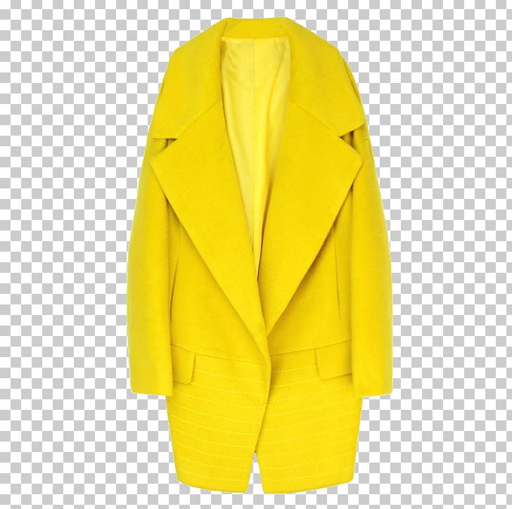 Yellow Coat Jacket PNG, Clipart, Adobe Illustrator, Blazer, Clothing, Coat, Coats Free PNG Download