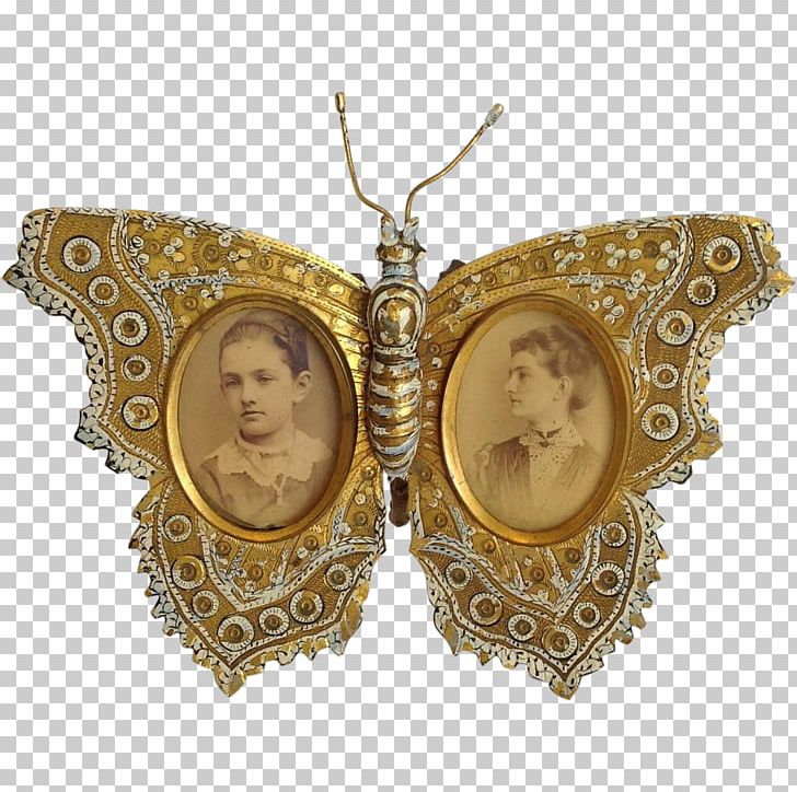 Butterfly Frames Antique Locket Clothing Accessories PNG, Clipart, Accessories, Antique, Brass, Butterfly, Charms Pendants Free PNG Download
