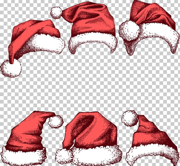Santa Claus Christmas Hat New Year PNG, Clipart, Christmas Frame, Christmas Lights, Christmas Vector, Fictional Character, Happy Birthday Vector Images Free PNG Download