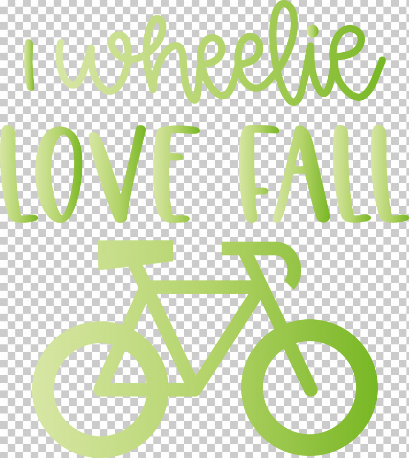 Love Fall Love Autumn I Wheelie Love Fall PNG, Clipart, Geometry, Green, Line, Logo, Mathematics Free PNG Download