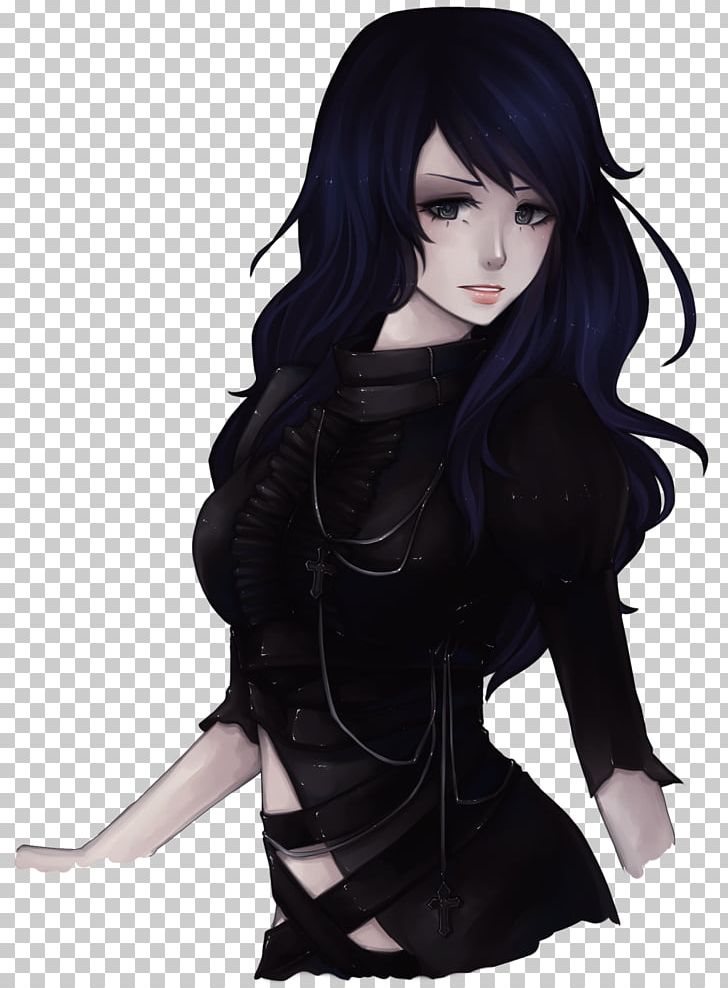 Black haired anime character