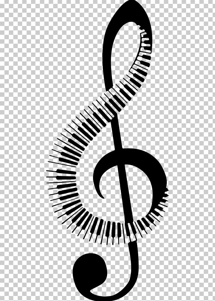 Musical Note Piano Key PNG, Clipart, Art, Black And White, Circle, Computer Icons, Key Free PNG Download