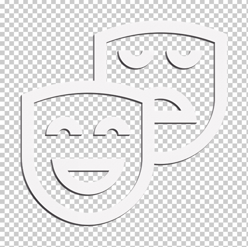 University Icon Mask Icon Theater Icon PNG, Clipart, Black, Black And White, Cartoon, Character, Emblem Free PNG Download
