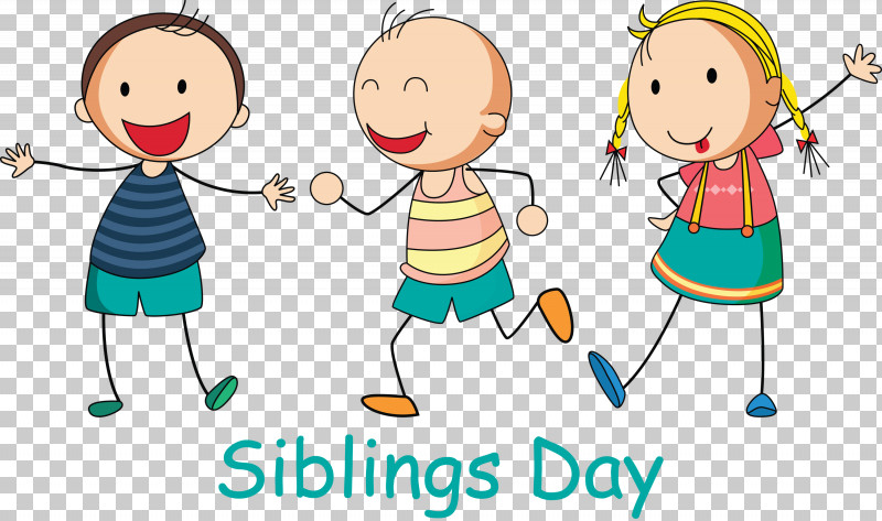Happy Siblings Day PNG, Clipart, Cartoon, Celebrating, Child, Child Art, Fun Free PNG Download