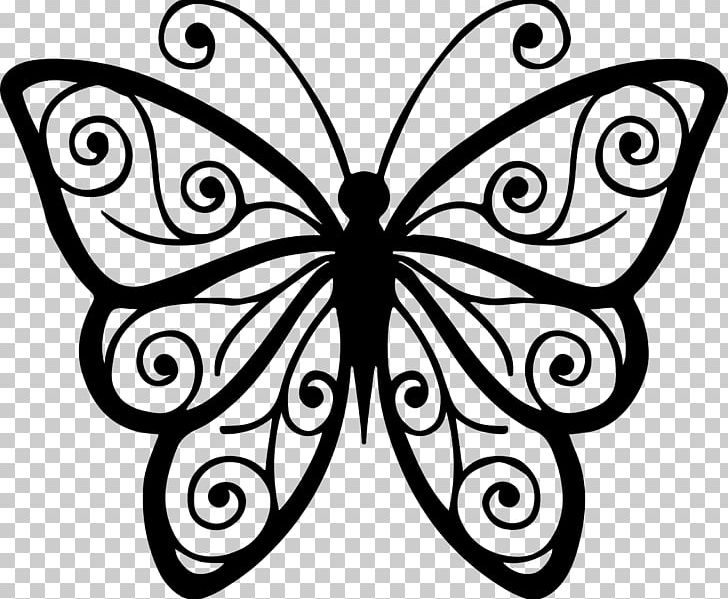 Butterfly PNG, Clipart, Artwork, Black And White, Brush Footed Butterfly, Computer Icons, Document Free PNG Download