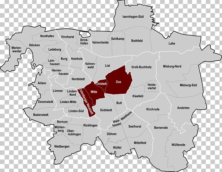 Hanover-Mitte District 1 PNG, Clipart, Area, City, City Map, Germany, Hanover Free PNG Download