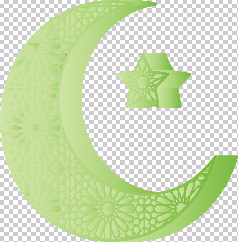 Star And Crescent Ramadan Kareem PNG, Clipart, Automotive Wheel System, Circle, Green, Leaf, Plant Free PNG Download