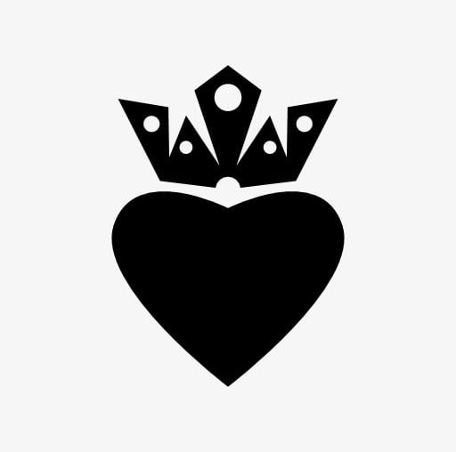 Download Black Heart Crown Png | PNG & GIF BASE
