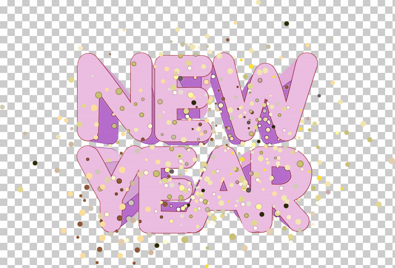 Lavender PNG, Clipart, Happy New Year, Heart, Lavender, Lilac M, New Year Free PNG Download