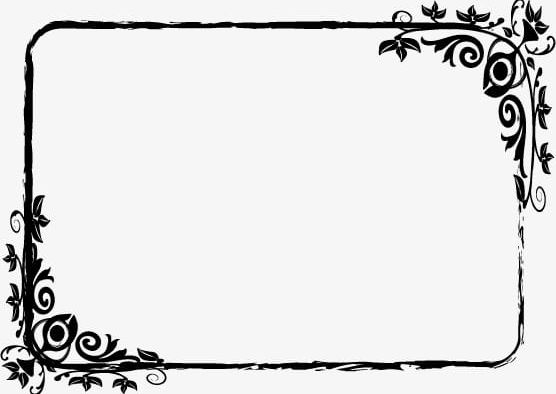 Black And White Pattern Frame PNG, Clipart, Black, Black Clipart, Border, Frame, Frame Clipart Free PNG Download