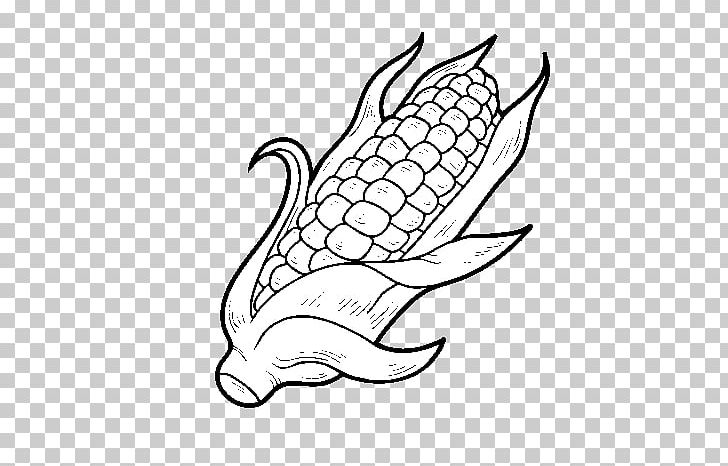 Drawing Maize La Mazorca Dessin Animé Elote PNG, Clipart, Art, Artwork, Beak, Black And White, Character Free PNG Download