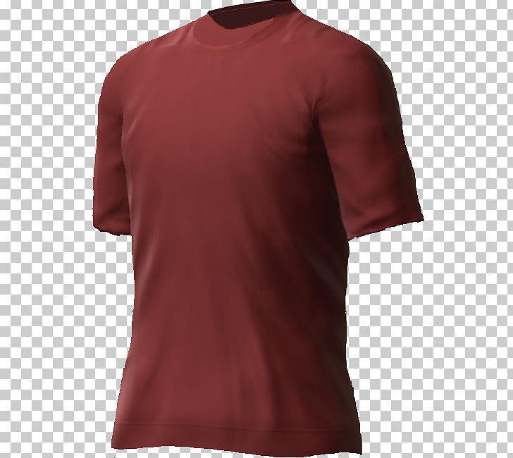 T-shirt Shoulder Maroon PNG, Clipart, Active Shirt, Fashion, Maroon, Neck, Png Free PNG Download