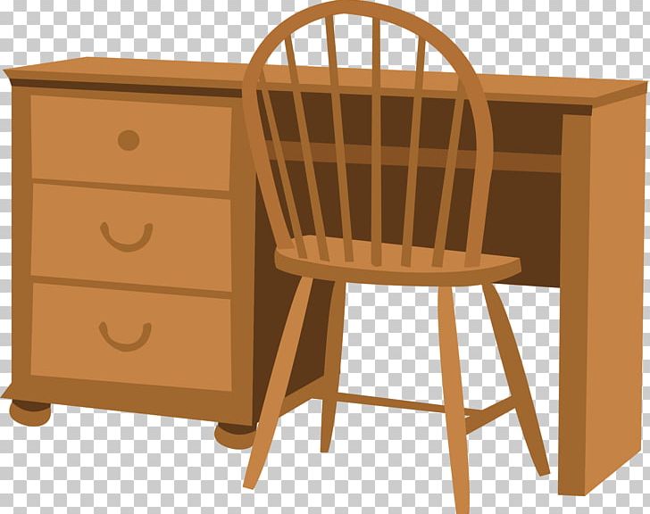 Furniture Desk Chair Illustration PNG, Clipart, Angle, Bedroom, Cartoon, Chair, Computer Desk Free PNG Download