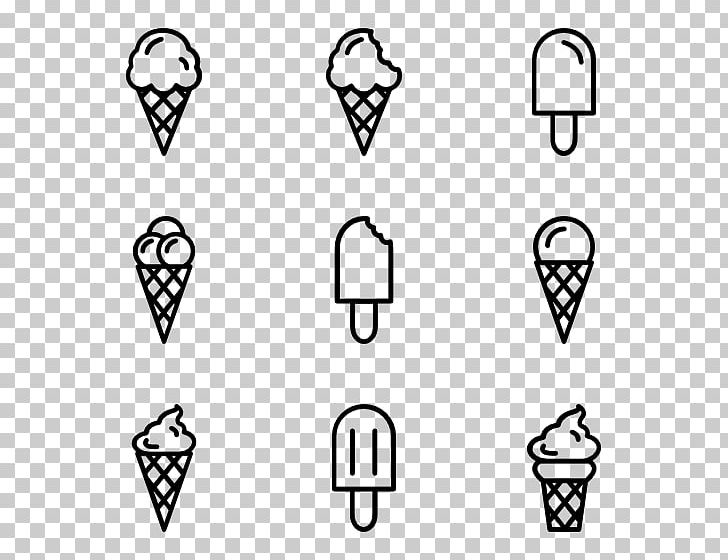 Ice Cream Cones Computer Icons PNG, Clipart, Angle, Area, Black, Brand, Circle Free PNG Download