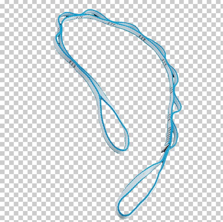 Rock-climbing Equipment Daisy Chain Rope Dyneema PNG, Clipart, Abseiling, Aqua, Azure, Blue, Electric Blue Free PNG Download