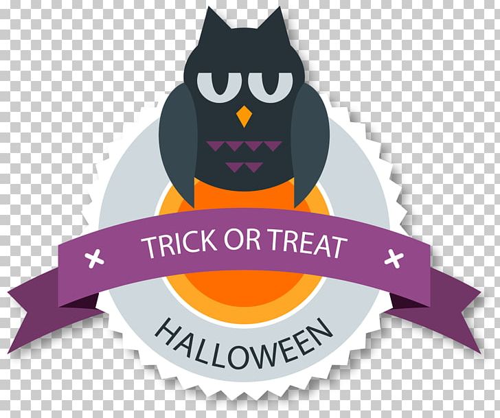 Purple Halloween Label Material PNG, Clipart, Beak, Brand, Computer Icons, Download, Encapsulated Postscript Free PNG Download