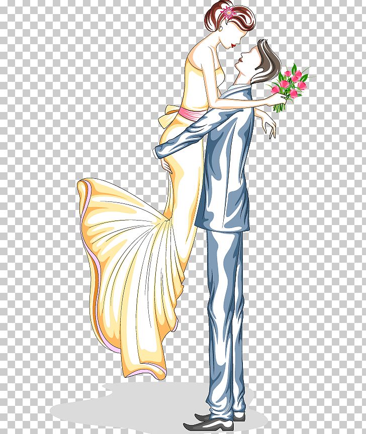 Marriage Cartoon Significant Other Illustration PNG, Clipart, Arm, Bride, Encapsulated Postscript, Fashion Design, Fashion Illustration Free PNG Download