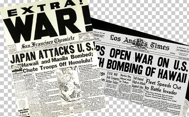 Newspaper Attack On Pearl Harbor Front Page Headline Brand PNG, Clipart, Advertising, Attack On Pearl Harbor, Brand, Front Page, Headline Free PNG Download