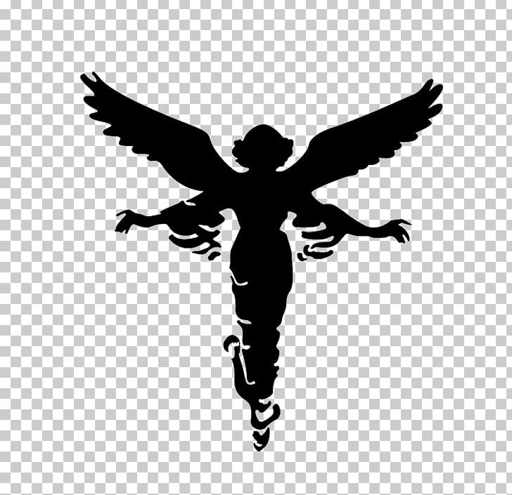 Silhouette Drawing PNG, Clipart, Angel, Animals, Autocad Dxf, Bird, Black And White Free PNG Download