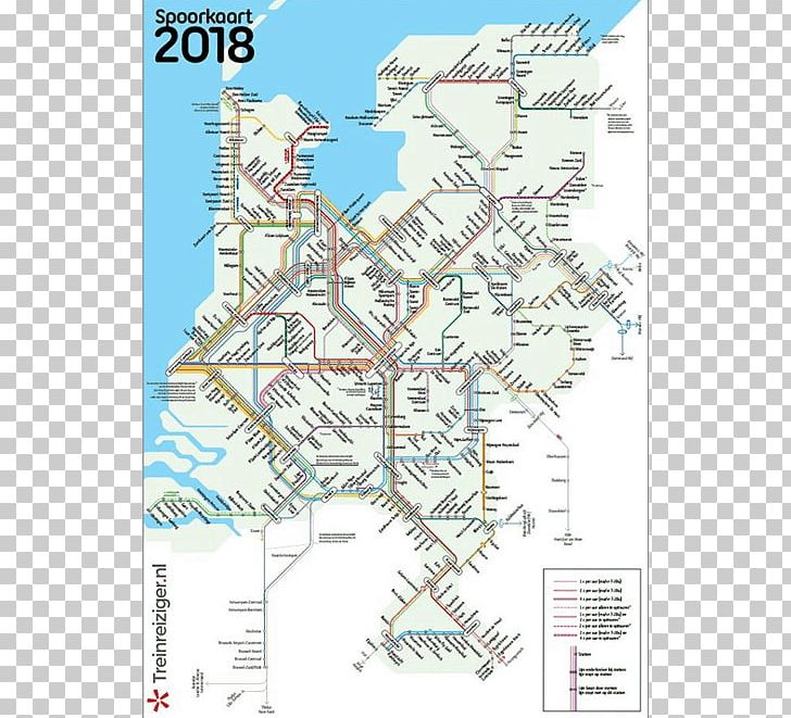 Netherlands Train Paper Nederlandse Spoorwegen Rail Transport PNG, Clipart, Area, Atlas, Land Lot, Line, Map Free PNG Download