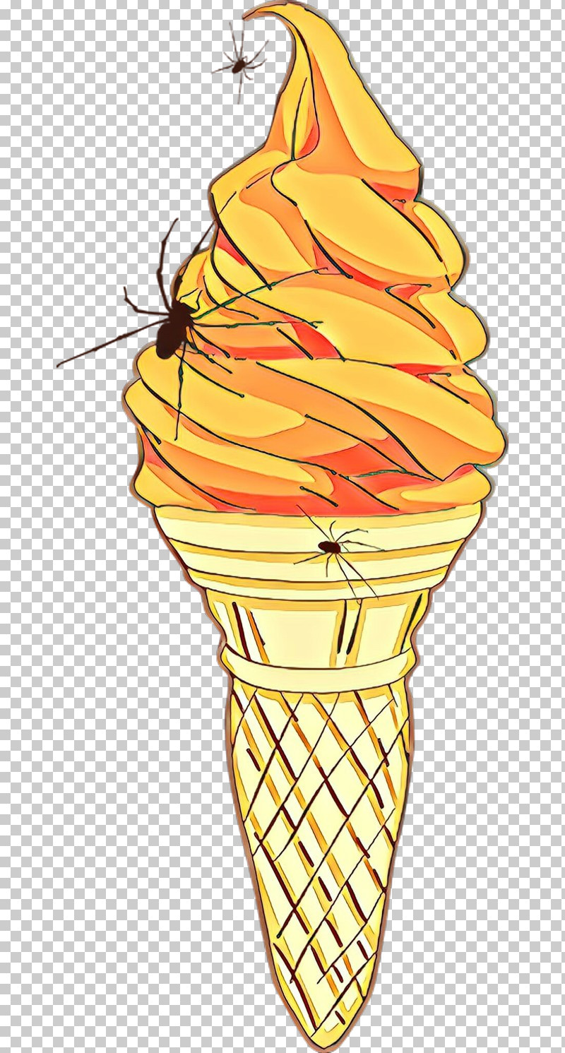 Ice Cream PNG, Clipart, Dairy, Frozen Dessert, Ice Cream, Ice Cream Cone, Yellow Free PNG Download