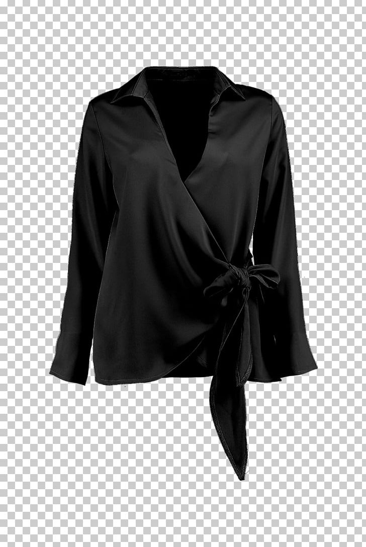 Blouse Clothing Sleeve Cardigan Satin PNG, Clipart, Art, Black, Black M, Blouse, Cardigan Free PNG Download