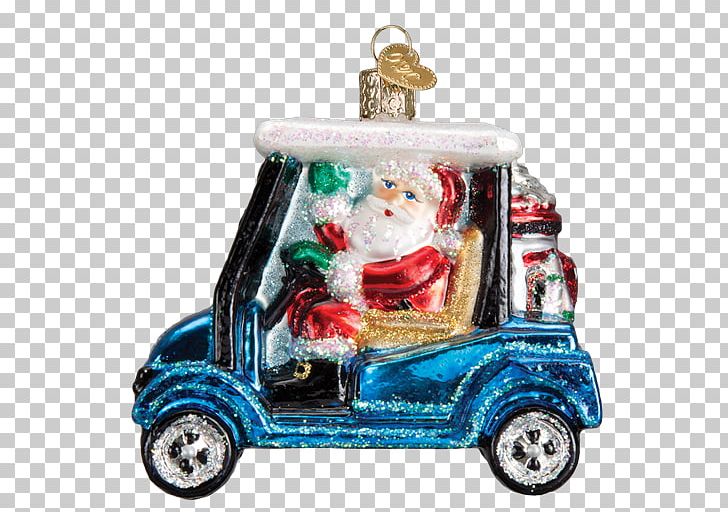 Santa Claus Christmas Ornament Golf Buggies Cart PNG, Clipart, Cart, Christmas, Christmas Decoration, Christmas Ornament, Golf Free PNG Download