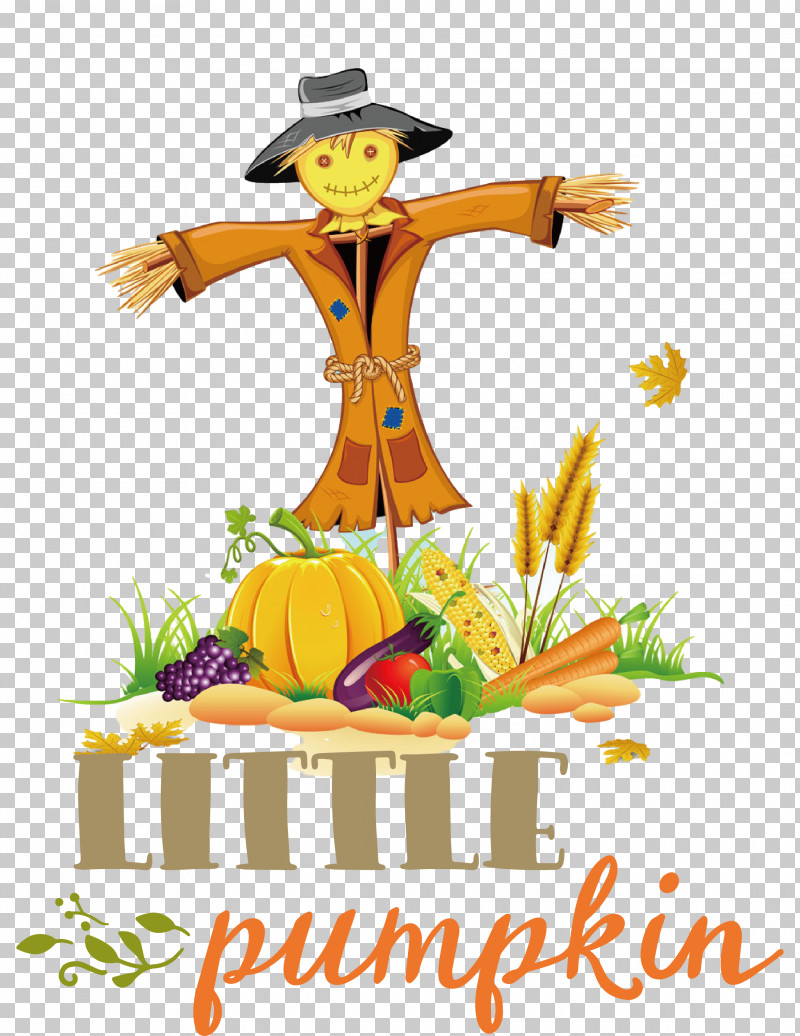 Little Pumpkin Thanksgiving Autumn PNG, Clipart, Art Print, Autumn, Canvas Wall Art, Little Pumpkin, Scarecrow Free PNG Download