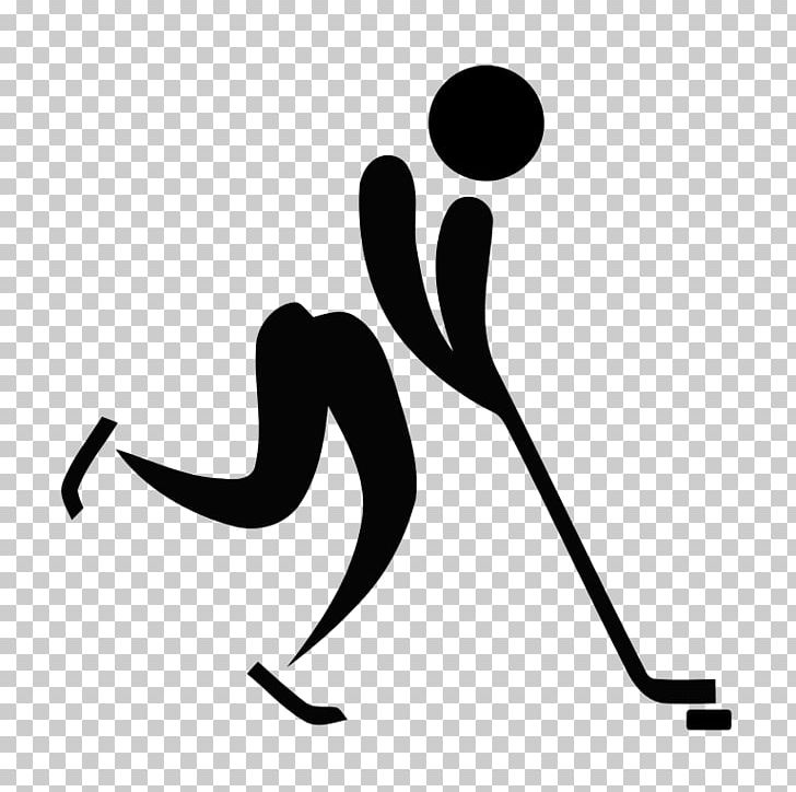 2018 Winter Olympics Floorball Ice Hockey Sport Pictogram PNG, Clipart, 2018 Winter Olympics, Area, Artwork, Black, Black And White Free PNG Download