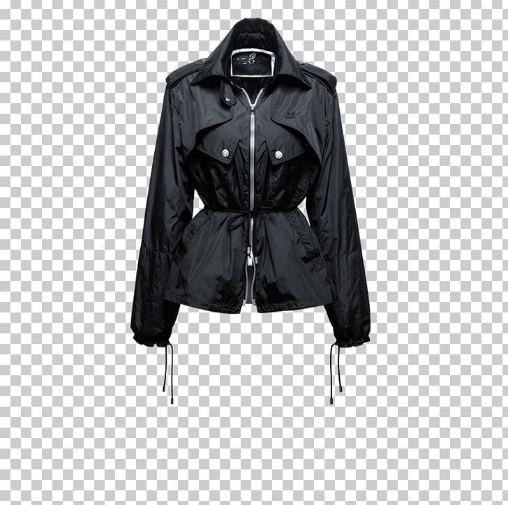 Leather Jacket Coat Outerwear Sleeve PNG, Clipart, Black, Black M, Coat, Jacket, Karl Lagerfeld Free PNG Download