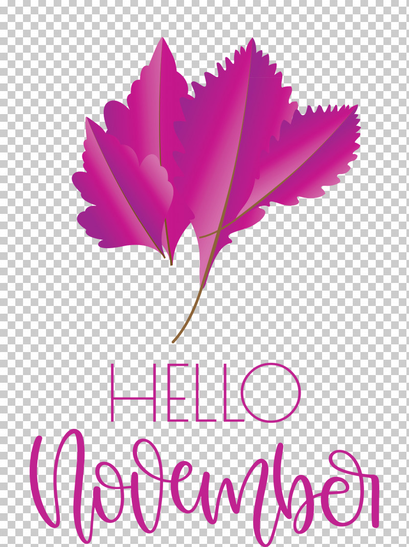 Hello November November PNG, Clipart, Biology, Flower, Hello November, Leaf, Logo Free PNG Download