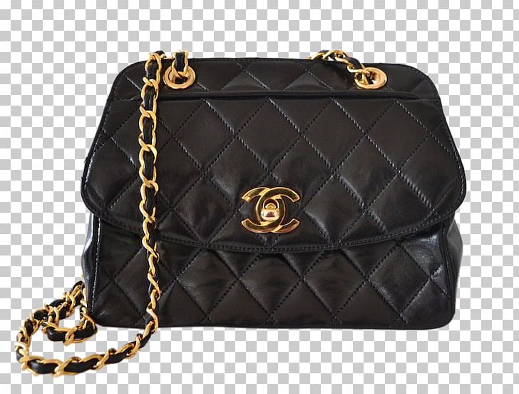 Handbag Chanel Leather Fashion PNG, Clipart, Bag, Black, Brand, Brands, Chain Free PNG Download