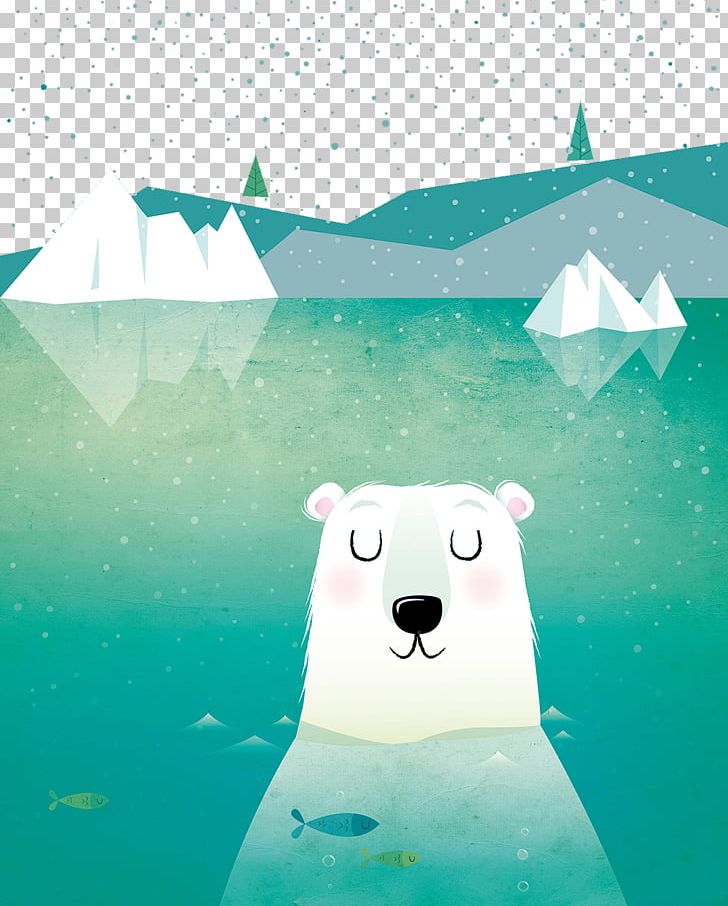 Polar Bear Giant Panda Child Illustration PNG, Clipart, Animals, Arctic, Carnivoran, Cartoon, Computer Wallpaper Free PNG Download