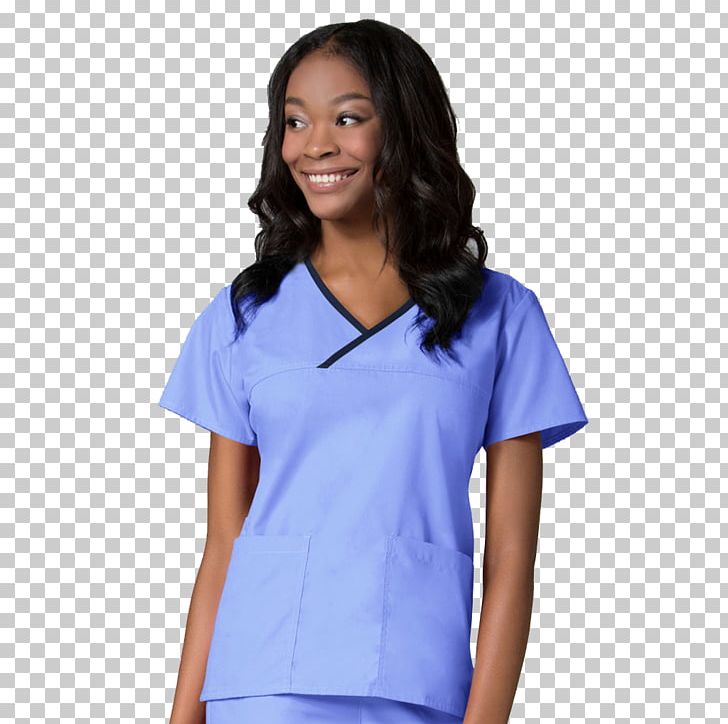 Uniform Scrubs Polo Shirt Top PNG, Clipart, Blue, Clothing, Dress Shirt, Electric Blue, Housekeeping Free PNG Download