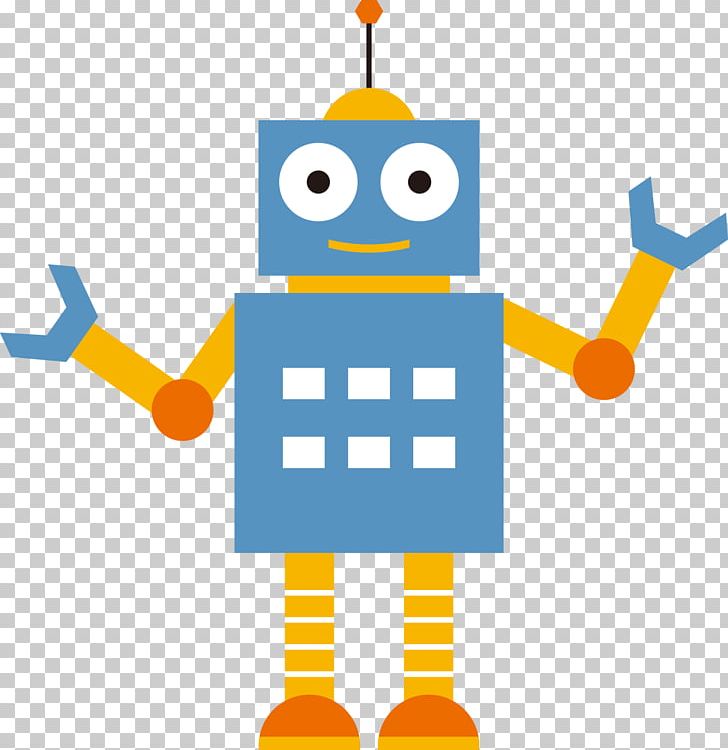 Robot Cartoon Illustration PNG, Clipart, Android, Area, Art, Artificial Intelligence, Blue Abstract Free PNG Download