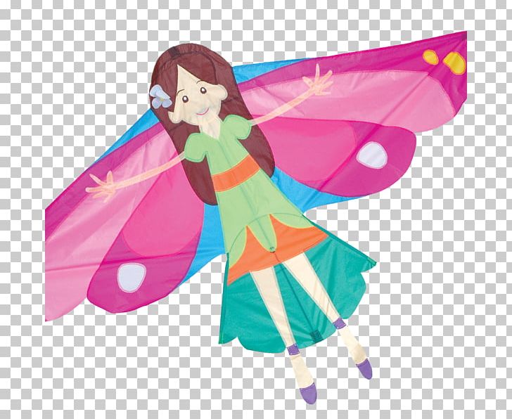 Kite Line Flutterbye Flying Flower Fairy Doll Box Kite Sport Kite PNG, Clipart, Art, Butterfly, Costume Design, Dragon, Fictional Character Free PNG Download