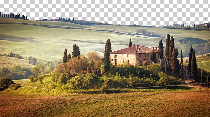 Tuscany Landscape High-definition Television 4K Resolution PNG, Clipart, 4k Resolution, 1080p, Buildings, Famous, Farm Free PNG Download