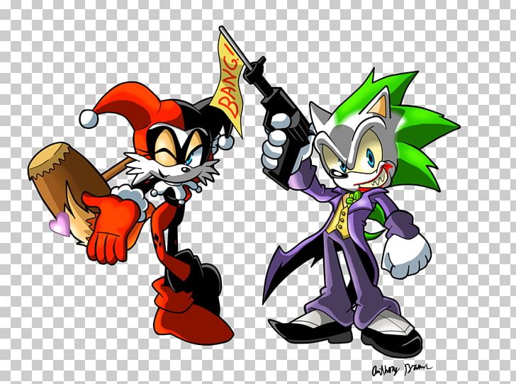 Joker Harley Quinn Sonic The Hedgehog Ariciul Sonic PNG, Clipart, Ariciul Sonic, Art, Batman, Batman Arkham City, Cartoon Free PNG Download