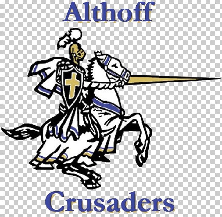 Althoff Catholic High School Crusades Mater Dei Catholic High School Saint Louis Priory School PNG, Clipart, Artwork, Catholic, Catholic School, Crusader, Crusades Free PNG Download