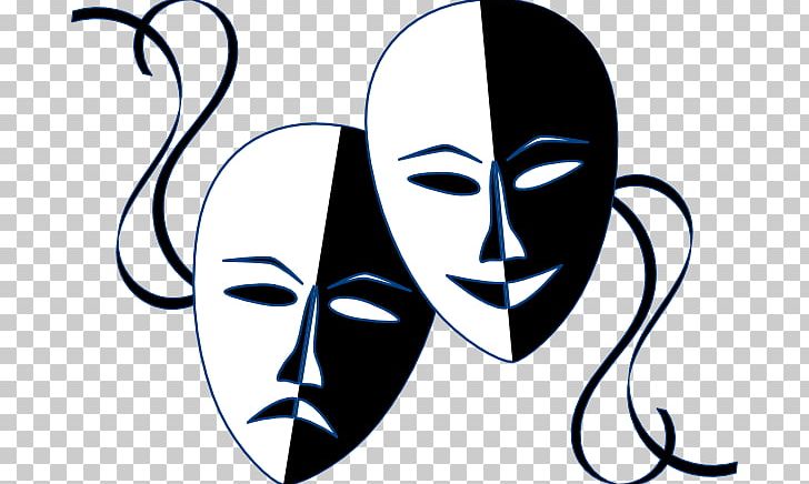 Mask Theatre PNG, Clipart, Art, Black And White, Drama, Emotion, Face Free PNG Download