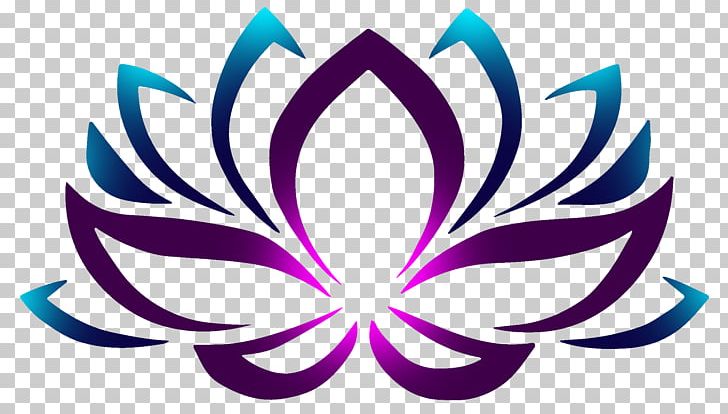 puple yoga lotus clip art