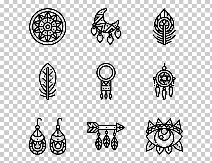 Computer Icons Boho-chic Ornament PNG, Clipart, American Frontier, Angle, Black, Black And White, Boho Chic Free PNG Download