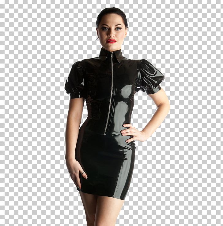 Little Black Dress Latex Neckline Fashion PNG, Clipart, Black, Black M, Clothing, Cocktail Dress, Dress Free PNG Download