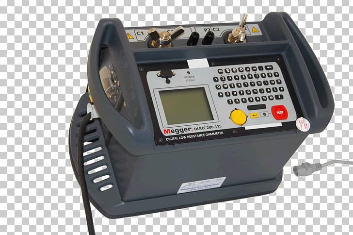 Megohmmeter Megger Group Limited Multimeter Electrical Resistance And Conductance PNG, Clipart, Busbar, Contact Resistance, Electric Current, Electronics, Hardware Free PNG Download