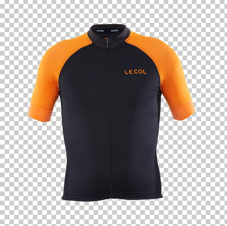 Product Design Neck Shirt PNG, Clipart, Active Shirt, Cyclist Front, Jersey, Neck, Orange Free PNG Download
