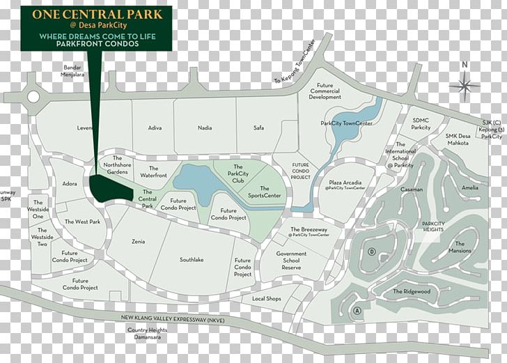 Desa ParkCity Map ONE CENTRAL PARK.CONDO PNG, Clipart, Architectural Engineering, Area, Condominium, Diagram, Kuala Lumpur Free PNG Download