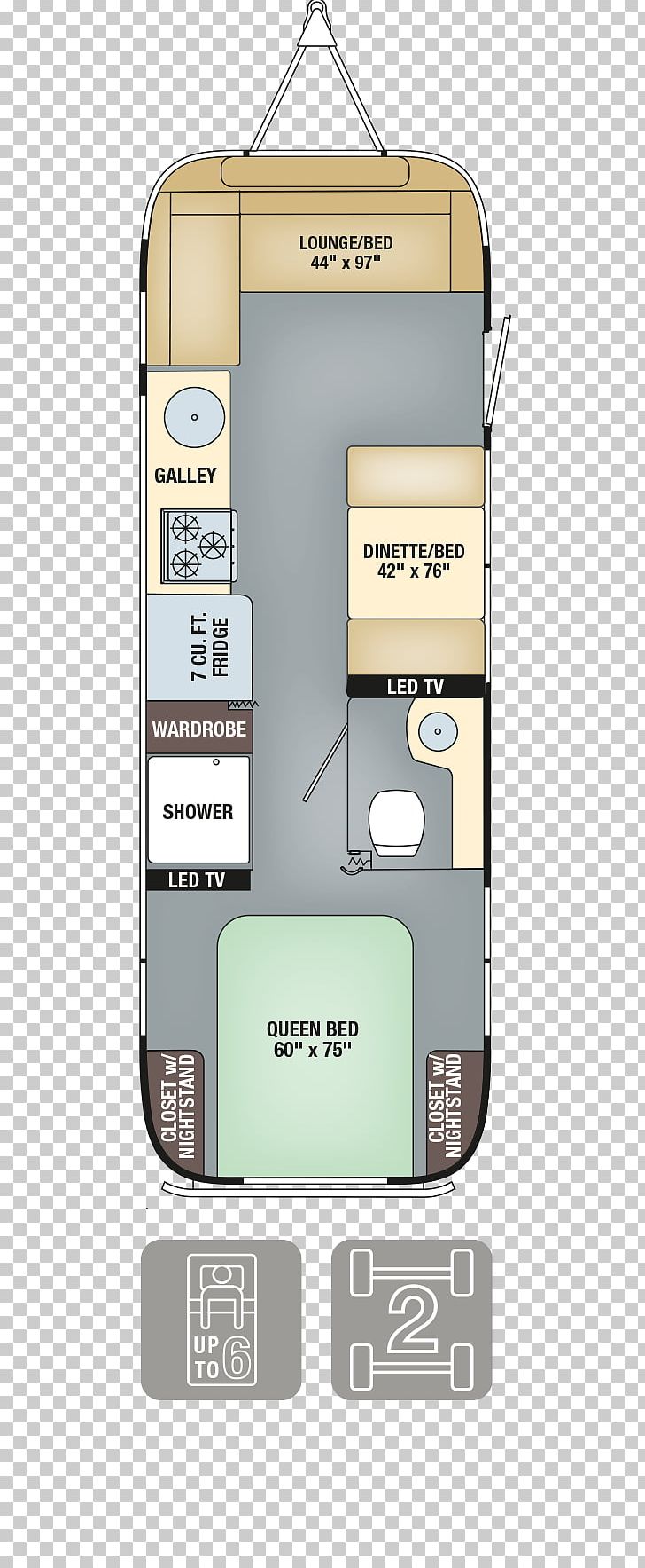 Floor Plan Caravan Airstream Campervans House PNG, Clipart, Airstream, Battery Furnace, Bed, Campervans, Camping Free PNG Download